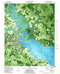 Elizabeth City 1982 topographic map thumbnail