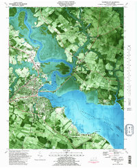 Elizabeth City 1982 topographic map thumbnail