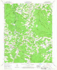 Elk Park 1960 topographic map thumbnail