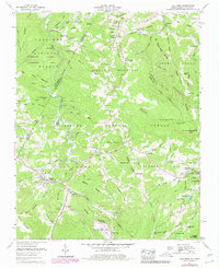 Elk Park 1960 topographic map thumbnail