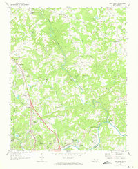 Elkin North 1971 topographic map thumbnail