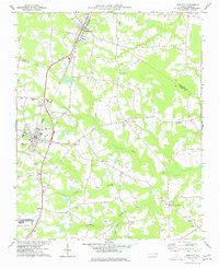 Elm City 1977 topographic map thumbnail