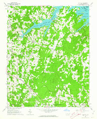 Gold Hill 1962 topographic map thumbnail