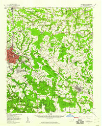 Goldsboro topographic map thumbnail