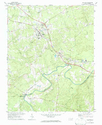 Goldston 1970 topographic map thumbnail