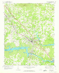 Granite Falls 1970 topographic map thumbnail