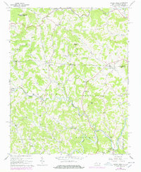Grassy Creek 1966 topographic map thumbnail