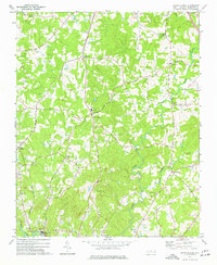 Grays Chapel 1974 topographic map thumbnail