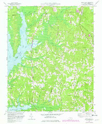 Green Level 1973 topographic map thumbnail