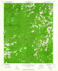Greens Creek 1940 topographic map thumbnail