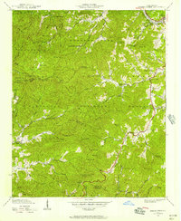 Greens Creek 1940 topographic map thumbnail
