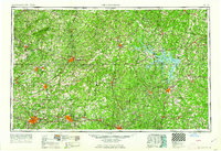 Greensboro 1962 topographic map thumbnail
