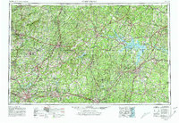 Greensboro 1953 topographic map thumbnail