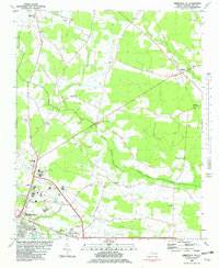 Greenville NE 1981 topographic map thumbnail