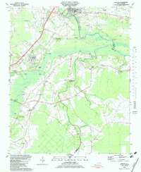 Grifton 1983 topographic map thumbnail