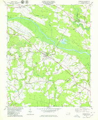 Grimesland 1979 topographic map thumbnail