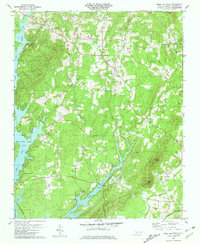 Grist Mountain 1981 topographic map thumbnail