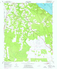 Hackney 1951 topographic map thumbnail