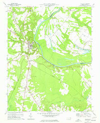 Halifax 1974 topographic map thumbnail