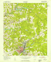Hamlet 1949 topographic map thumbnail