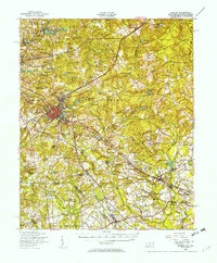 Hamlet 1949 topographic map thumbnail