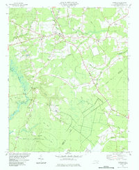 Harrells 1984 topographic map thumbnail