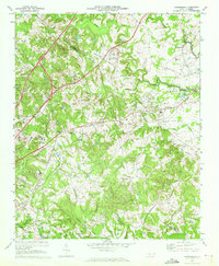 Harrisburg 1969 topographic map thumbnail