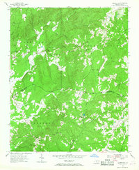 Harrisville 1956 topographic map thumbnail