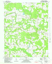 Hartsease 1981 topographic map thumbnail