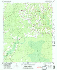 Haws Run 1981 topographic map thumbnail