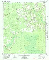 Haws Run 1981 topographic map thumbnail