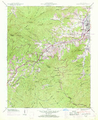 Hazelwood 1941 topographic map thumbnail