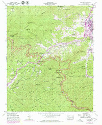 Hazelwood 1941 topographic map thumbnail