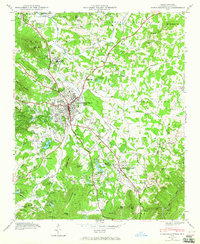 Hendersonville 1946 topographic map thumbnail