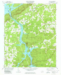 High Rock 1980 topographic map preview