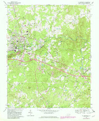 Hillsborough 1968 topographic map thumbnail