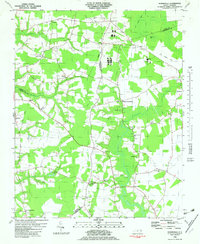 Hobbsville 1982 topographic map thumbnail