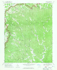 Horse Gap 1968 topographic map thumbnail