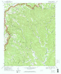 Horse Gap 1968 topographic map thumbnail