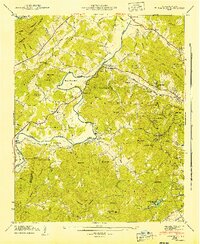 Horse Shoe 1942 topographic map thumbnail
