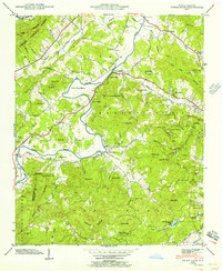 Horse Shoe 1942 topographic map thumbnail