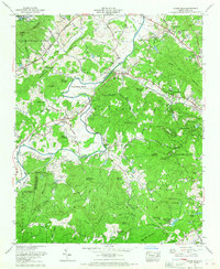 Horse Shoe 1965 topographic map thumbnail
