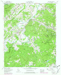 Horse Shoe 1965 topographic map thumbnail
