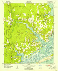 Hubert 1952 topographic map thumbnail