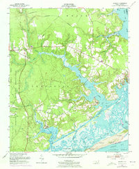 Hubert 1952 topographic map thumbnail