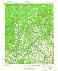 Huntdale 1939 topographic map thumbnail