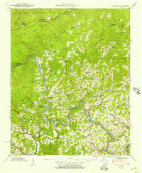 Huntdale 1939 topographic map thumbnail