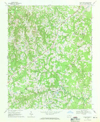 Hurdle Mills 1968 topographic map thumbnail
