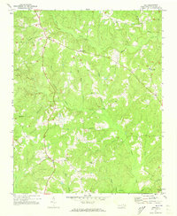 Inez 1971 topographic map thumbnail