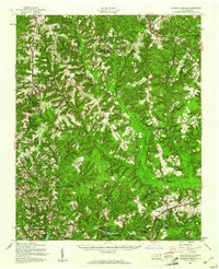 Jackson Springs topographic map thumbnail